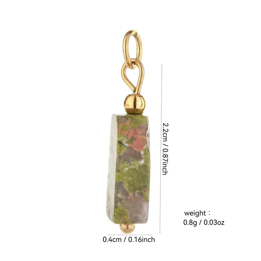 Multi-Stone Ceramic Faux Pearl Cat's Eye Beaded DIY Earrings Pendant
