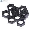 10 SZT. Samochodowy Uchwyt Grawitacyjny na Telefon Komórkowy Akcesoria Plastikowe Nakrętki Sześciokątne Do Głowicy Kulowej Klips Mocujący Do Kratki Wentylacyjnej Samochodu Nakrętka Sześciokątna