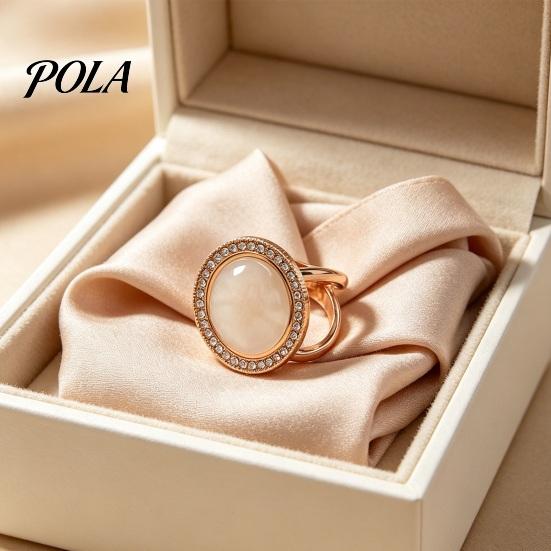 Rhinestone Scarf Ring Round Ring, Sparkling Slide Decorative Clip Holder for Women Neckerchiefs Silk Scarves Shawls Shirts Lightweight