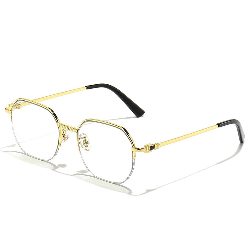 HBK 2022 Luxury Sunglasses Custom Designer Small Rectangle Sun Glasses 2022 Trendy Woman Rimless Sunglasses