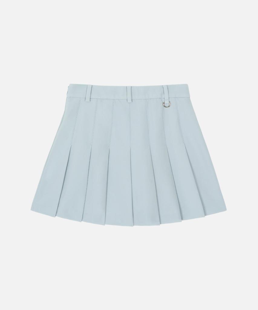 AVEN Dry Motion Tailored Pleated Skirt Sky Blue