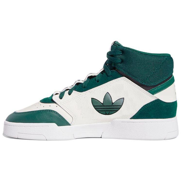 Adidas Originals Drop Step XL High-Top Skate Shoes Unisex Sneakers White Green Black GV9328