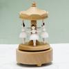 Rotating Ballet Dance Music Box for Children Girls Favor Tabletop Decoration Music Box for Living Room Bedroom Office