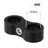 Aluminum AN8 Clamp Fuel Line Clamp Hose Separator Clamp