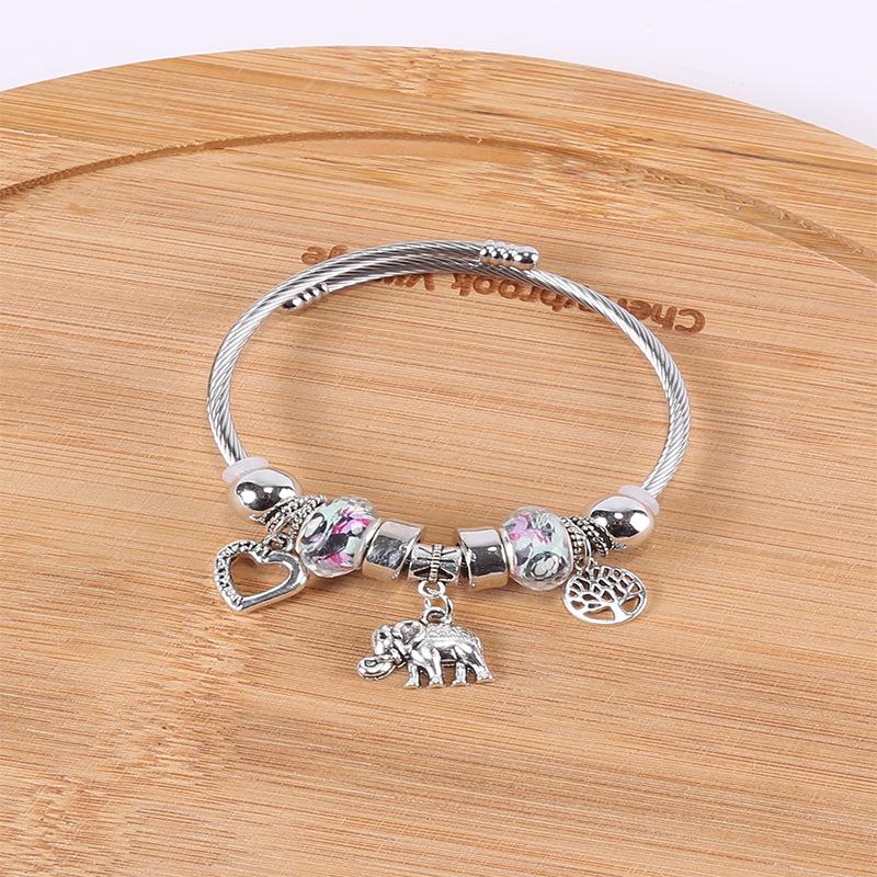 Fashion Multi-Element Rhinestone Beaded DIY Bracelet Jewelry