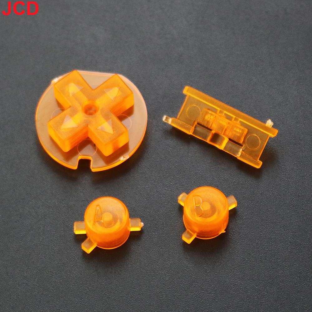 JCD 1 Set Suitable For Game boy color Button Shell For GBC Color Buttons GBC Game replacement Button Kit DIY Color