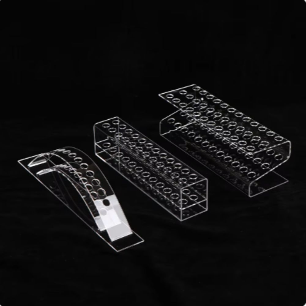 12/24/36/48 Löcher Acryl Stifthalter Multifunktionaler Schreibwaren Aufsteller Wimpernpflanzung