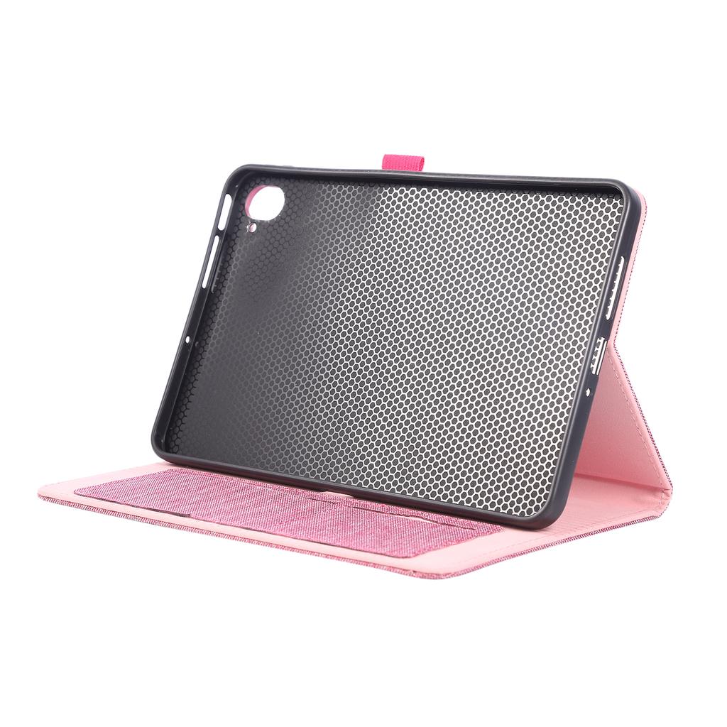 For Xiaomi Redmi Pad 8.8 2025 Leather Case Card Holder Cloth Texture Tablet Stand Cover