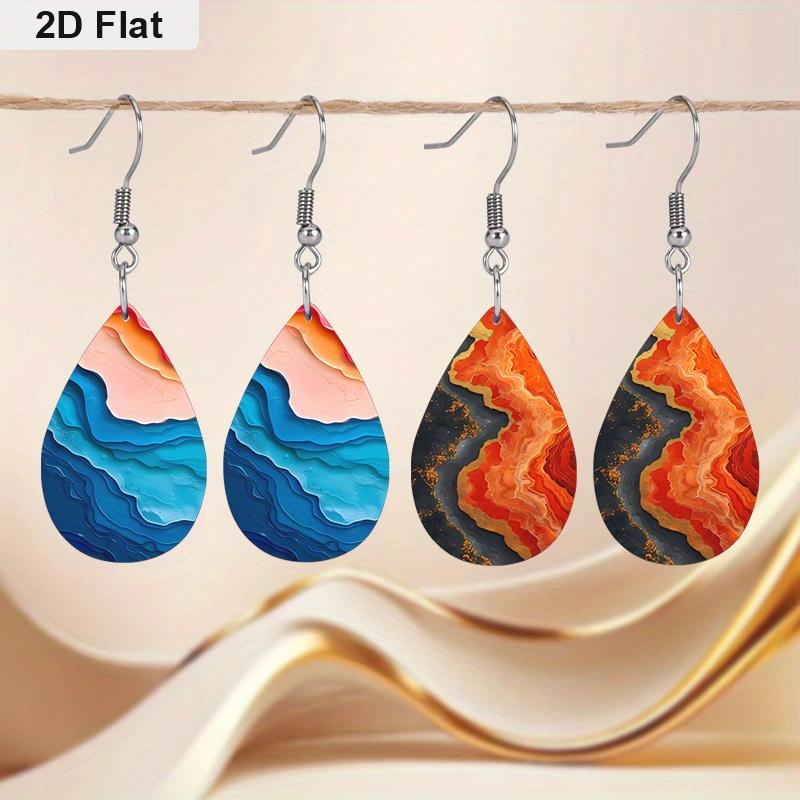 

Серьги из искусственной кожи в стиле абстрактного искусства, Модные серьги, Изысканные серьги в стиле Y2K, Праздничные подарки для друзей, Элегантные серьги, Вечерние серьги