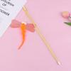 Cat Teaser Stick Sequins Big Eyes Dragonfly Cat Toy Interactive Teaser Stick