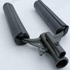 Heavy-Duty Steel Row Bar Handle Easy to Install Squat Attachment Clip
