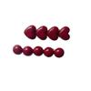 Ancola Red Heart Seamless Hair Clip for Side Bangs