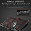 Touch-Control Laptop Cooling Base with Six Fans