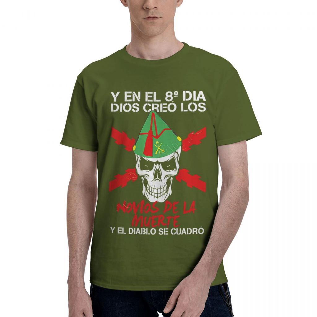 Spanish Legion 100 Cotton Casual Breathable Confortable Totoro Funny Mens TShirts Funny Shirt