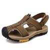 Summer men's sandals Leather slippers casual sports fashion non-slip men's travel shoes Outdoor beach shoes new 2024 large size
