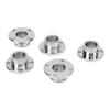 5Pcs 14mm Flange Shaft Coupling Flange Coupling Connector Rigid Guide Model Coupler Accessory Shaft