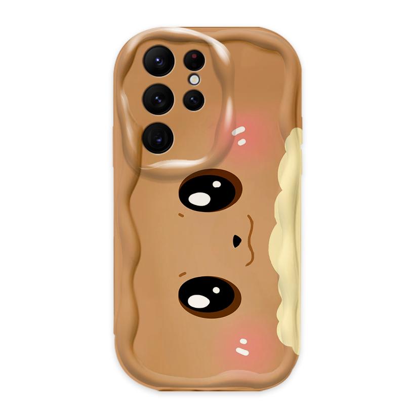 Cartoon P-Pokemon Glumanda Hülle Für Samsung Galaxy S24 Ultra S23 S22 Plus S21 S20 FE A25 A55 A35 5G Silikon Stoßfest Funda