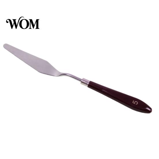 Metal Palette Knives for Art Oil Painting Scraper, Stainless Steel with Wooden Handle Cutter, Paint Supplies Students Evenly Mixed Spatula,