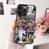 M-Morgan Wallen Phone Case For iPhone 17 16 15 14 13 12  Pro Max Plus for Magsafe Mirror Wireless Magnetic Cover