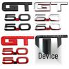 Ford Mustang 5.0 GT Emblem Set: Side, Rear, and Displacement Stickers for Car Modification