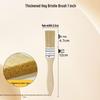 Nylon Bristle Art Brush with Wood Handle for Oil Painting