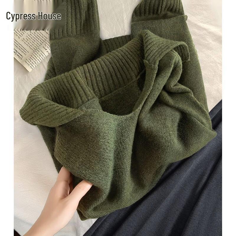 

Sibaishi Women s Solid Lapel Long Sleeve Pullover Sweater M