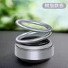 Car-mounted Suspended Rotating Double-ring Aromatherapy Solar Aromatherapy