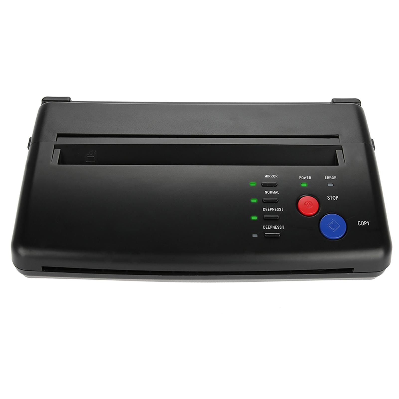 

2Types Портативный A5 A4 Бумага Татуировка Трафарет Термокопировальный Принтер Машина - UK PLUG