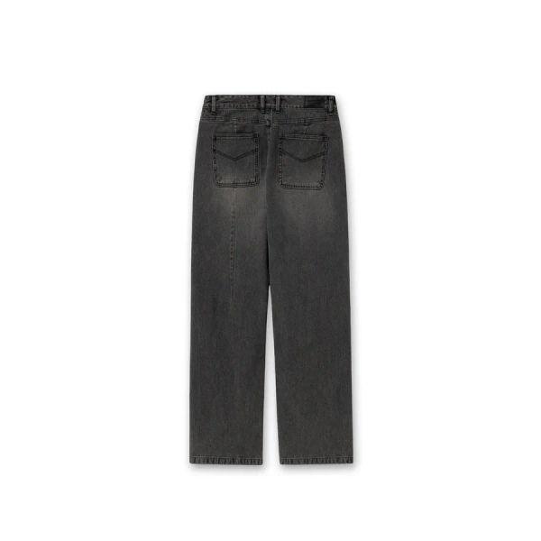 [wooyoungmi] Grey Rip Denim Pants M263PA24982G