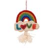 The Seasonal Gift Co. Love Felt Rainbow Hanging Decoration