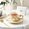 WOOCH Light Luxury Ceramic Cup and Saucer Gift Set