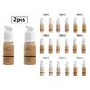 2 Stück weiche, matte Foundation, wasserfest und langanhaltendes Öl-Kontroll-Make-up, leichte Full-Coverage Flüssig-Concealer