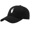 Ulzzang Heart Hand Gesture Baseball Cap With Cotton Brim For Summer And Casual Wear