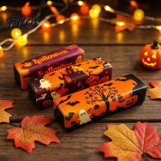 Halloween Theme Toy 1/3/12Pcs Butter Bar Squeeze Toy, Ghost Pumpkin Stick Sensory Stress Relief Gadget for Relief, Trick or Treat Party Favors Calming