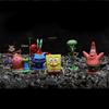 SpongeBob SquarePants Figurine Set of 6, 3+ Inches, Multicolor Character Collection, Kids Toys Gift, Party Decorations