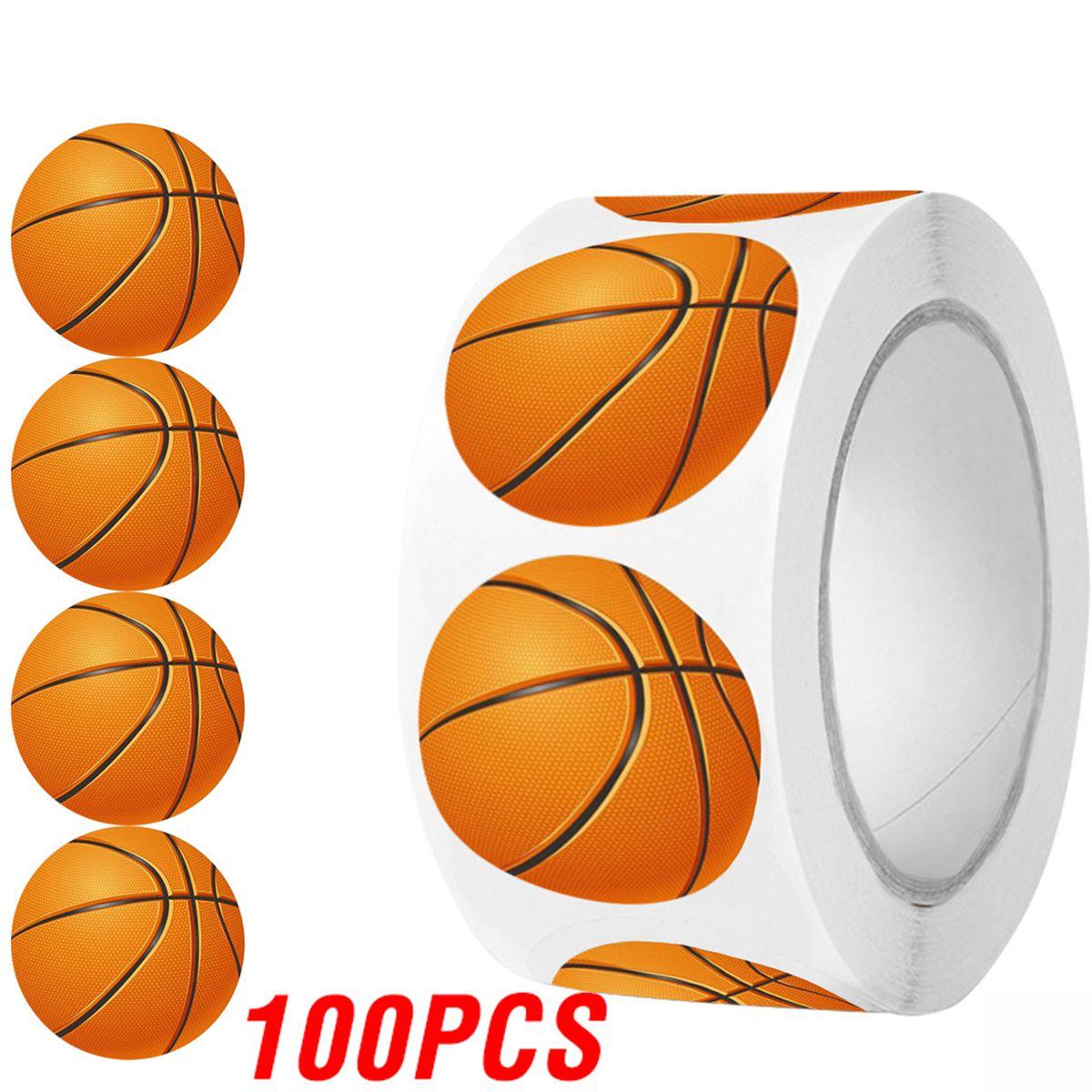 100-500Pcs High-Standard Basketball Stickers High-Standard Sports Superior-Grade Balls Premium-Quality Sticker First-Class For Youngsters