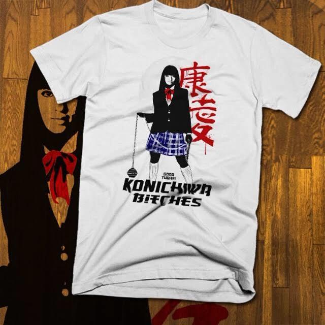 Kill Bill Gogo Yubari Samurai Action Black Mamba T-Shirt, S to 3XL, soft cotton 2XL