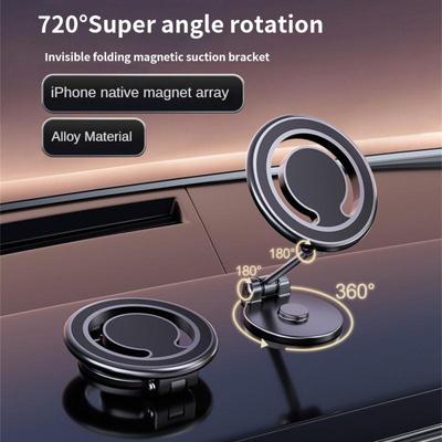 Accessories Easy Installation Practical Strong Magnetic Mount Mobile Phone Holder Demand Navigation Bracket Handsfree Bracket