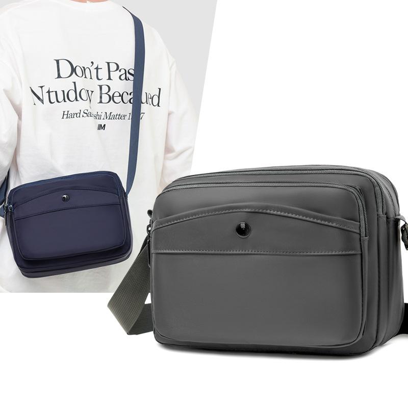 Men's Bag New Men's Shoulder Bag Casual Messenger Bag Simple Fashion Trend Handbag Business Bag