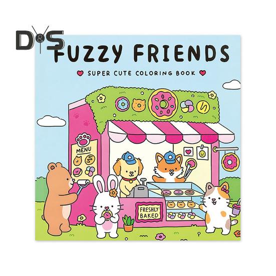 

Раскраска для детей и взрослых. Персонажи мультфильмов. Раскраска с простым и большим дизайном для снятия стресса и релаксации. E