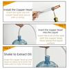 Metal Buckle Siphon Hose Heavy Duty Fuel Transfer Tube Jiggler Hose Jiggler Pump  Boats