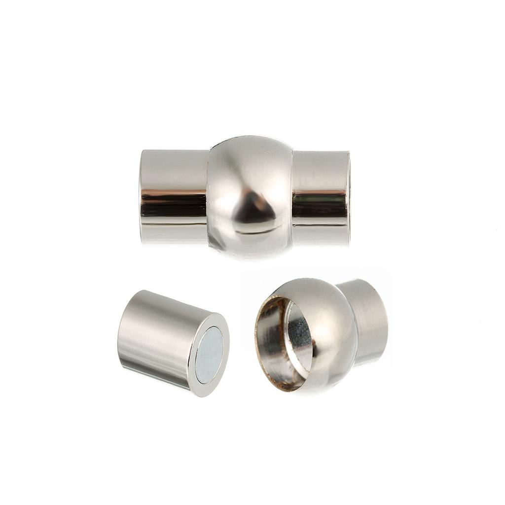 10pcs Strong Magnetic Clasps Metal Ball Magnet Buckle End Clasps Connectors For DIY Jewelry Making Bracelet Necklace Accessories