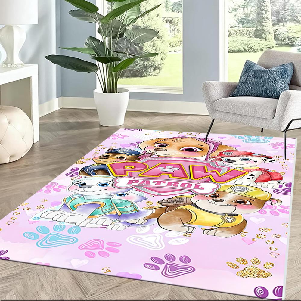 Paw Patrol Adventure Time Square rugs are a great choice for living rooms, bedrooms, home décor, and as gifts.
