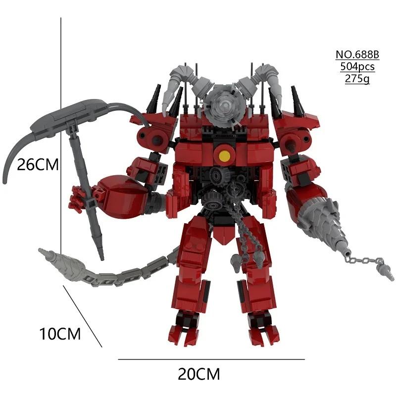 Skibidi Toilet Building Blocks Zombie Skibidi Toilet Logo The Audio Man And Camera Titan Man Building Block DIY Bricks Toys