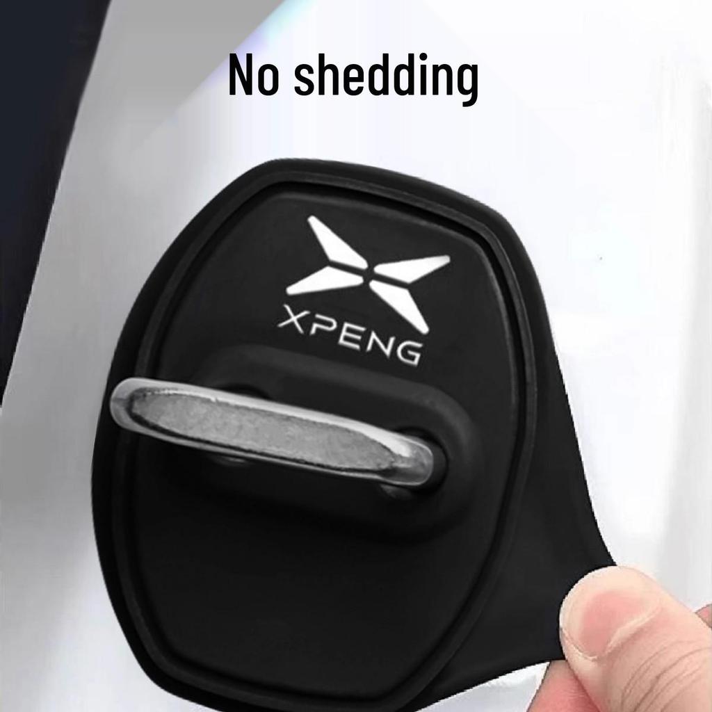 Xiaopeng MONA M03/G6/P7 Car Door Shock Absorption Silicone Buffer & Lock Cover