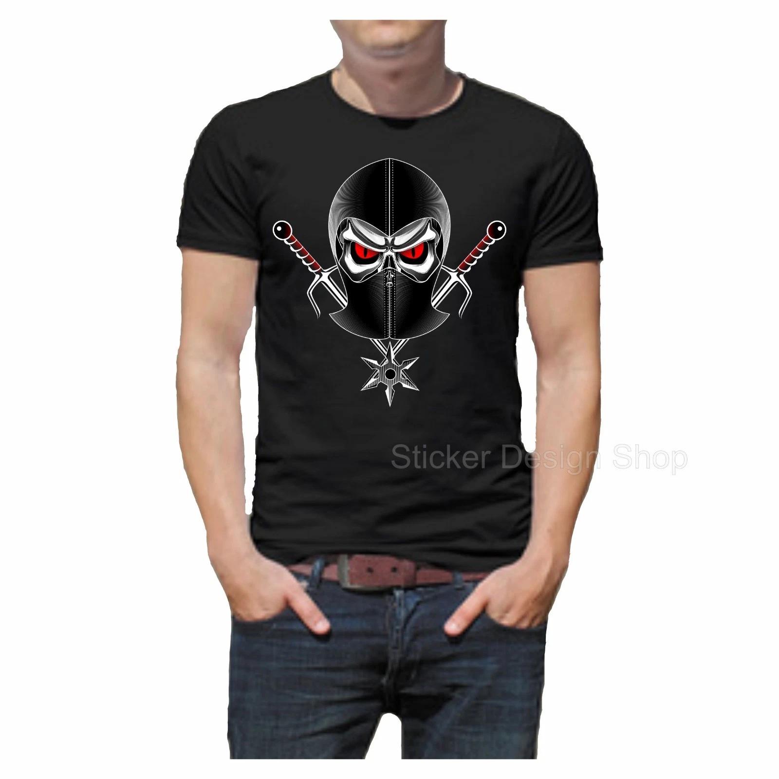 Ninja T-Shirt Print Unisex Cotton Fruit of The Loom 2XL