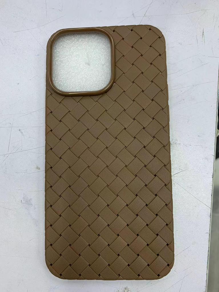 iPhone 16 Pro Max Case: Apple Woven Silicone Anti-Fall Ultra-Thin Protective Cover for iPhone 13-15