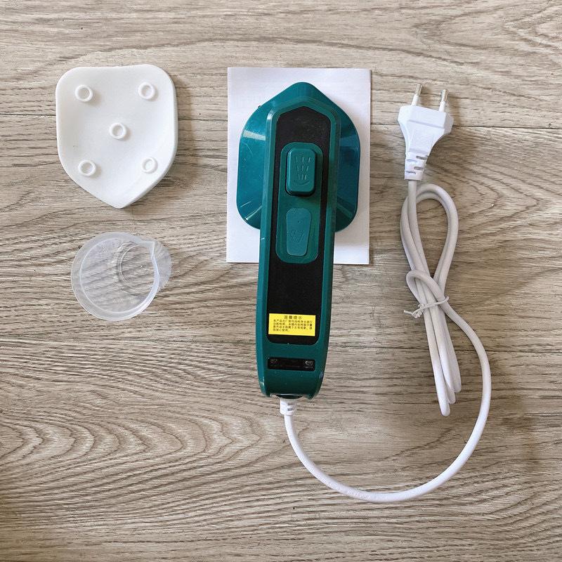 

50 мл, 33 Вт, мини-складной подвесной утюг, электрический паровой утюг для влажной и сухой уборки, портативная ручная гладильная машина для одежды для путешествий дома eu plug зелёный