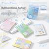 Planwith Logical Multi-functional Marker Stickers: Portable Writing & Classification Index for Planners & Notebooks
