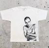 Hip Hop Street Y2K New Retro Portrait Guess Train Classic Design Tshirt Mens Tshirt Summer New Unisex Casual Tshirt